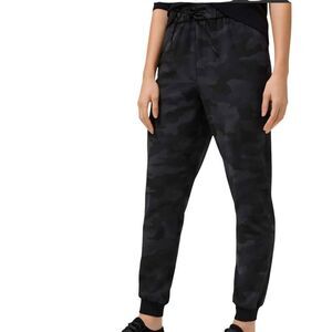 Lululemon Pants Women's XS Black Camo Stretch High Rise Jogger Pull On